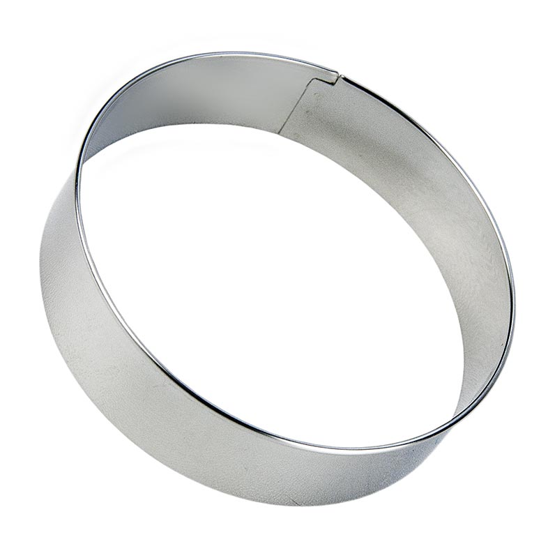 Städter - Edelstahlring-Ausstecher, glatt, ø 7cm, 2,5cm hoch, 0,3mm stark, 1 St