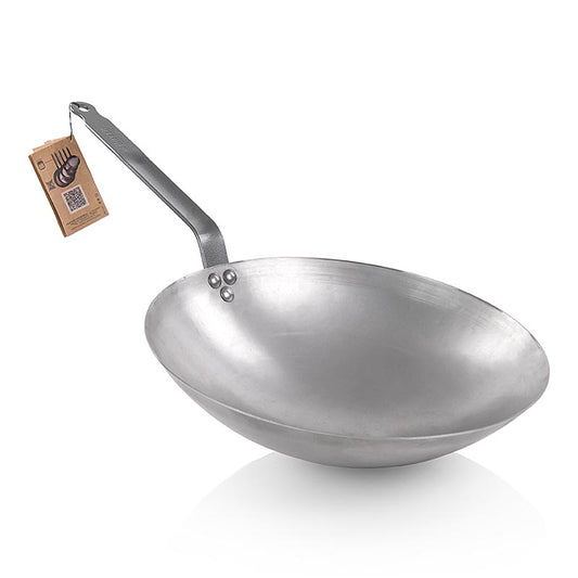 deBUYER "Carbone Plus" Induktions Wok, Stahl, ø 35,5 cm, 9 cm hoch, 1 St