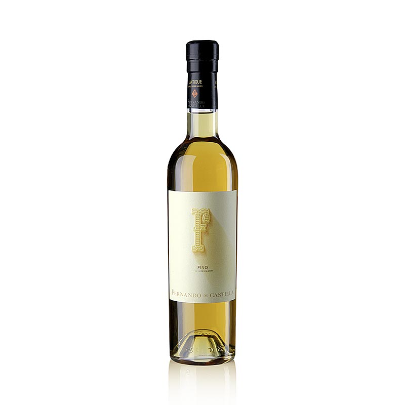 Sherry Antique Fino, dry, 17 % vol., Rey Fernando de Castilla, 500 ml