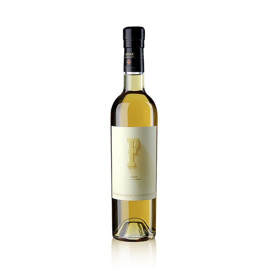 Sherry Antique Fino, dry, 17 % vol., Rey Fernando de Castilla, 500 ml