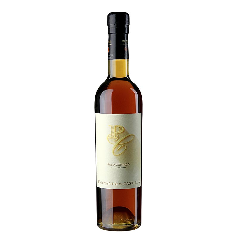 Sherry Antique Palo Cortado, dry, 20 % vol., Rey Fernando de Castilla, 93 PP, 500 ml