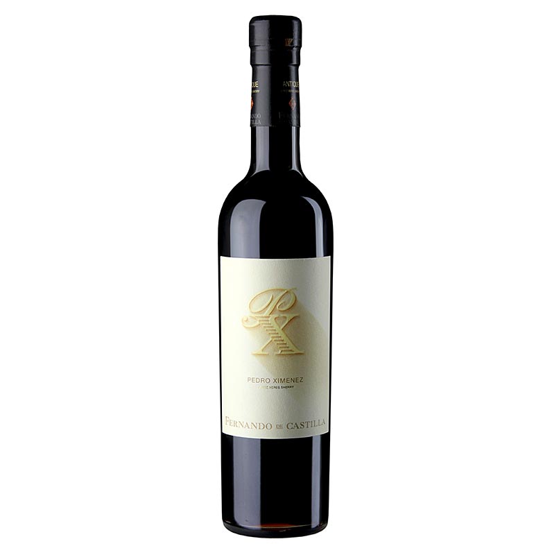 Sherry Antique Pedro Ximenez, Cream, 15 % vol., Rey Fernando, 93 PP, 500 ml