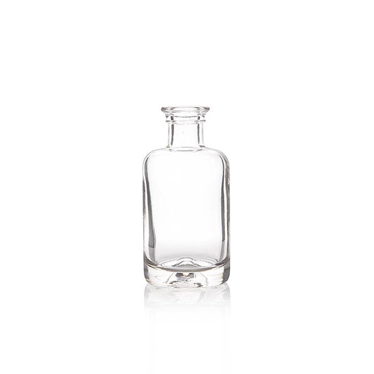 Apothekerflasche Glas, klar, 100 ml (für Korken 31077), 1 St