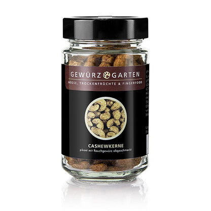 Gewürzgarten Cashewkerne, ganz, mit Rauchgewürz, 110 g