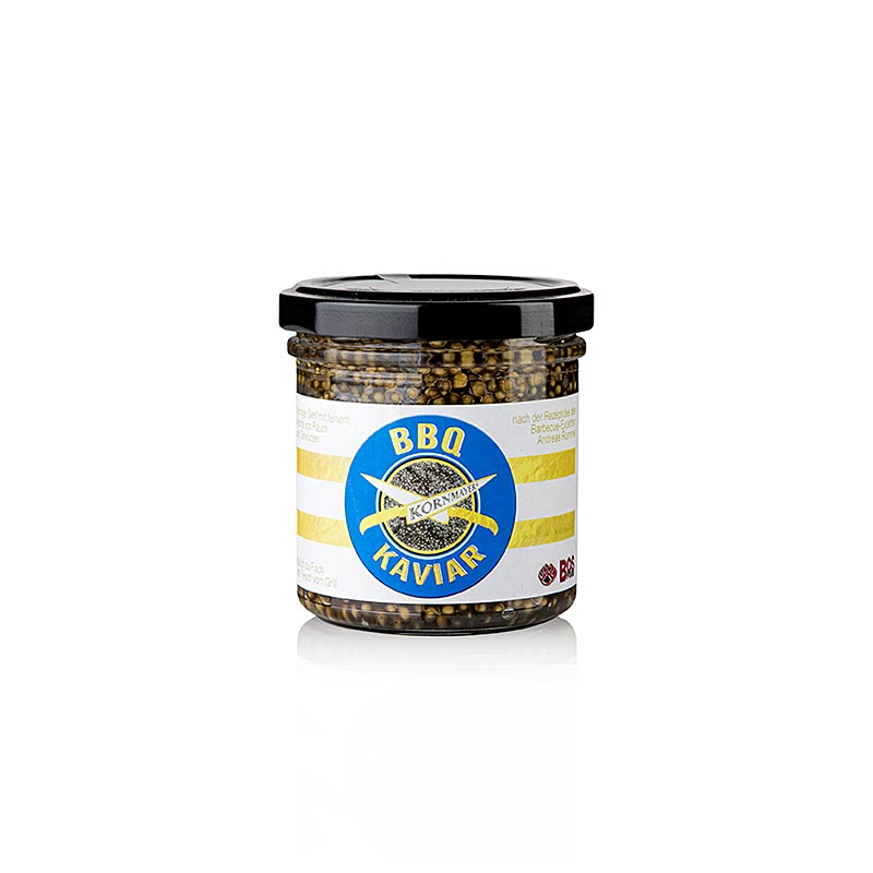 Kornmayer - BBQ-Kaviar (Senf), aus schwarzen Senfkörnern, 160 ml
