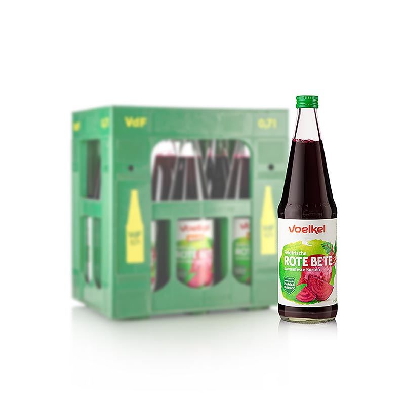 Voelkel - Rote Bete-Saft, BIO, 4,2 l, 6 x 700ml