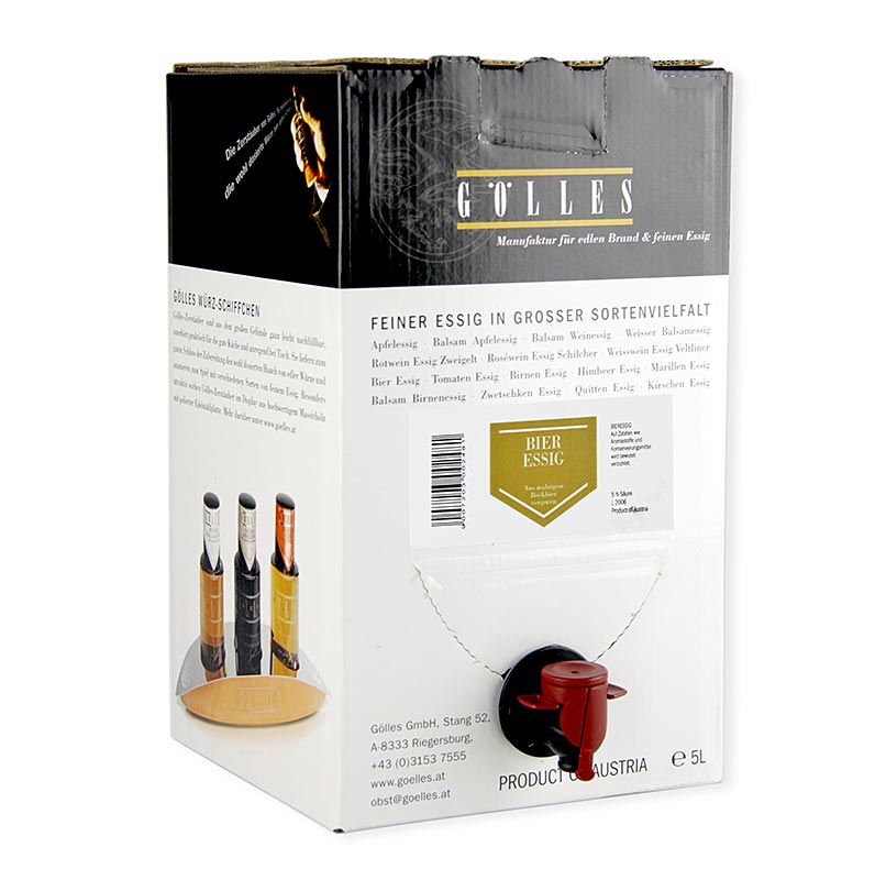 Gölles Bier-Essig, 5% Säure, 5 L