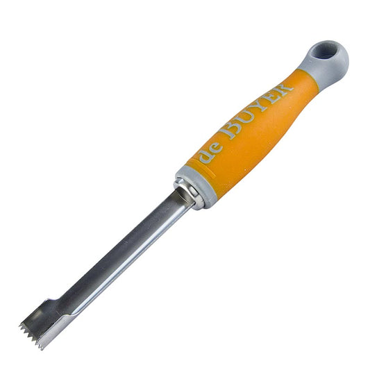 deBUYER Entkerner "Universal", ø 13mm, 9cm lang,Edelstahl/Kunststoff orange, 1 St