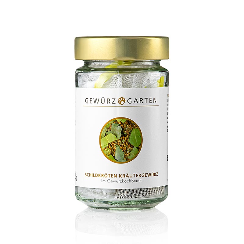 Gewürzgarten Schildkröten Kräutergewürz, in Gewürzkochbeuteln, 21 g, 6 x 3,5 g