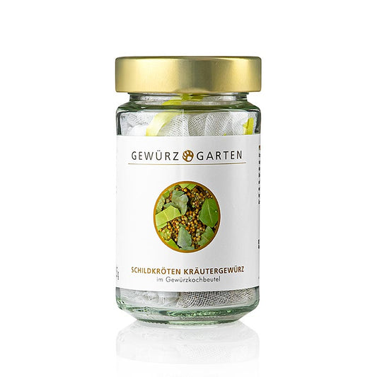 Gewürzgarten Schildkröten Kräutergewürz, in Gewürzkochbeuteln, 21 g, 6 x 3,5 g