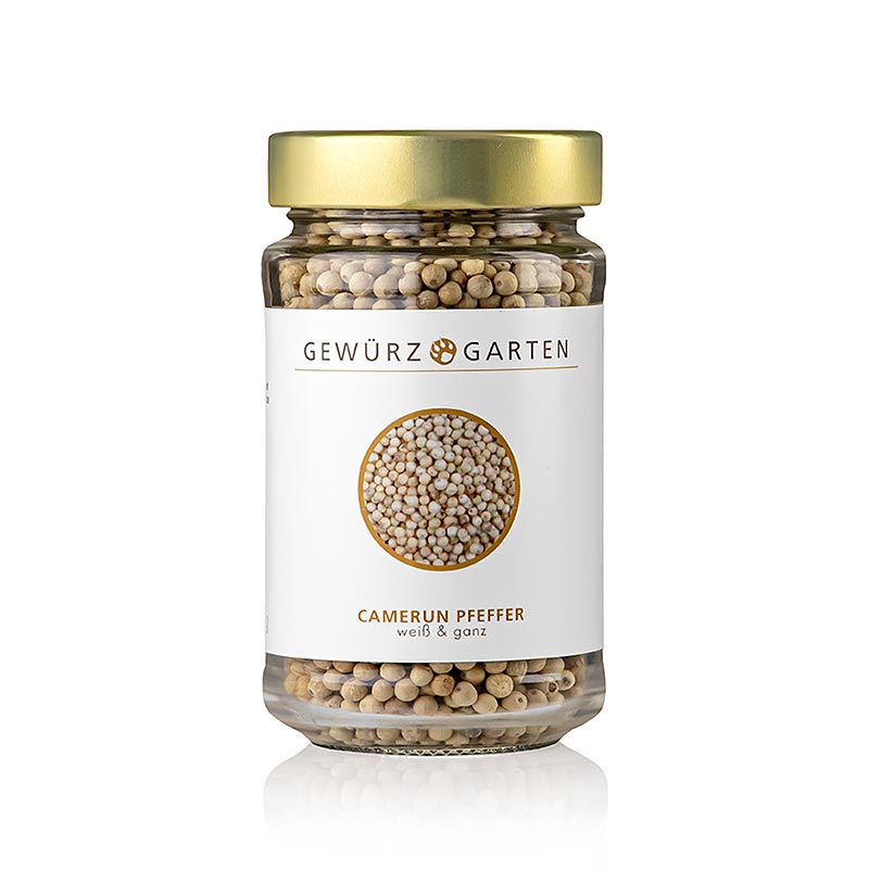Gewürzgarten Camerun Pfeffer, weiss, ganz, 150 g