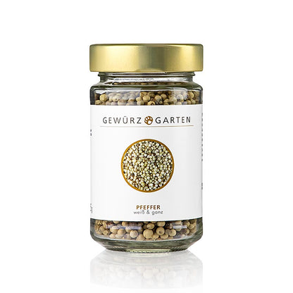 Gewürzgarten Pfeffer, weiß, ganz, 135 g