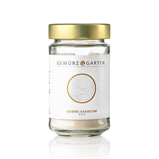 Gewürzgarten Gummi Arabicum-Pulver, als Gelier- und Oberflächenbehandlungsmittel, 110 g