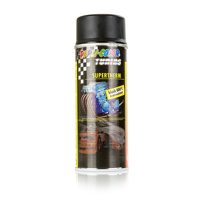 Zubehör - Hochtemperatur Farbspray, schwarz, für Aussenlackierung, 400 ml