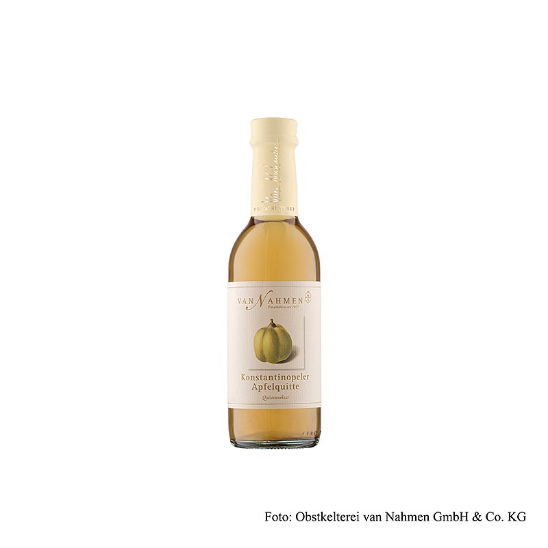 van Nahmen - Konstantinopeler Apfelquittennektar, 85% Direktsaft, 250 ml