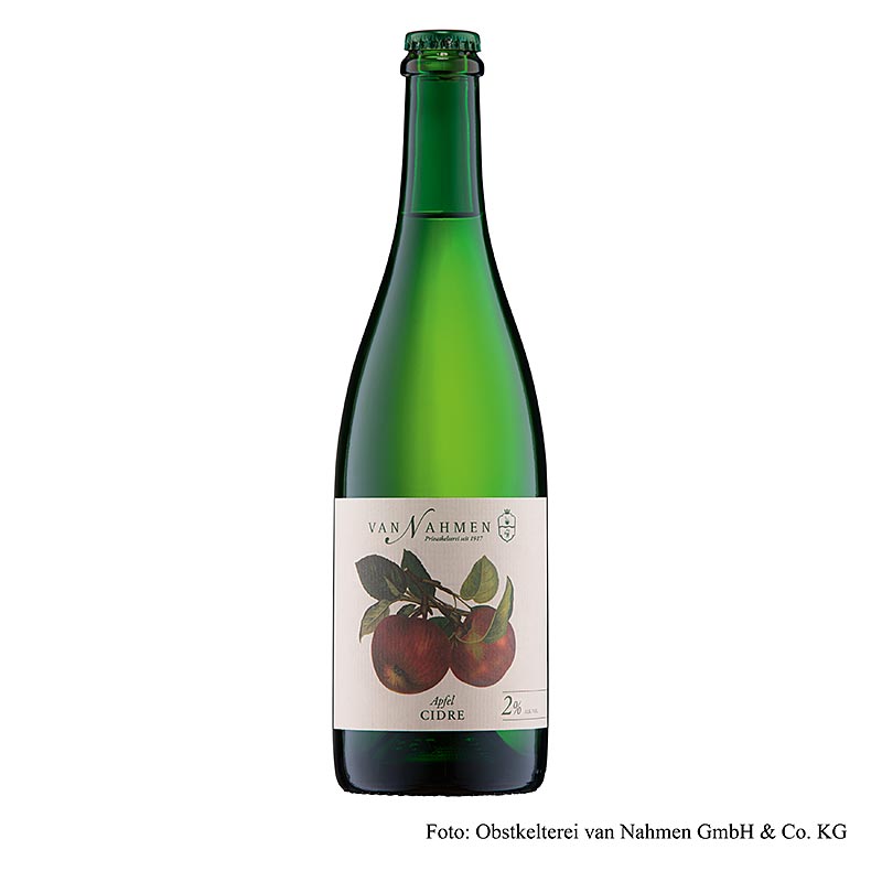 Van Nahmen Apfel-Cidre Doux, mild, 2 % vol., 750 ml