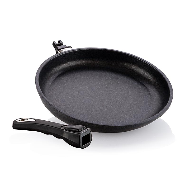 AMT Gastroguss, Bratpfanne, ø 24cm, 4cm hoch, mit abnehmbarem Griff, 1 St
