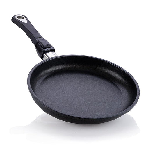 AMT Gastroguss, Bratpfanne, ø 24 cm, 4 cm hoch, mit abnehmbarem Griff, 1 St