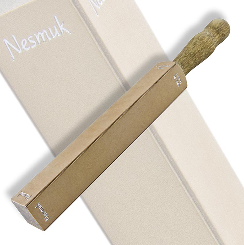 Nesmuk Streich-/Schleifriemen-Endpolitur, vierseitig Diamantschleifpaste, 37,4cm