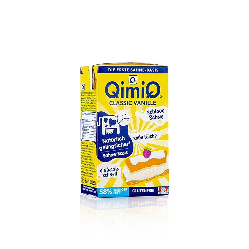 QimiQ Classic Vanille, für die süsse Küche, 15% Fett, 250 g