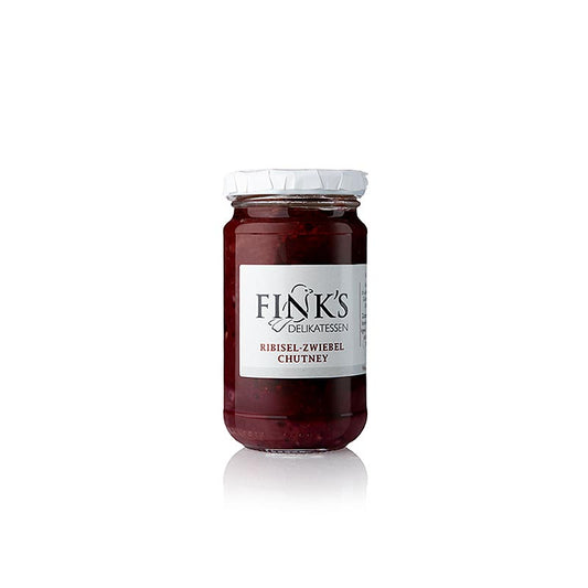 Ribisel-Zwiebel Chutney (Johannisbeeren), Fink´s Delikatessen, 210 g