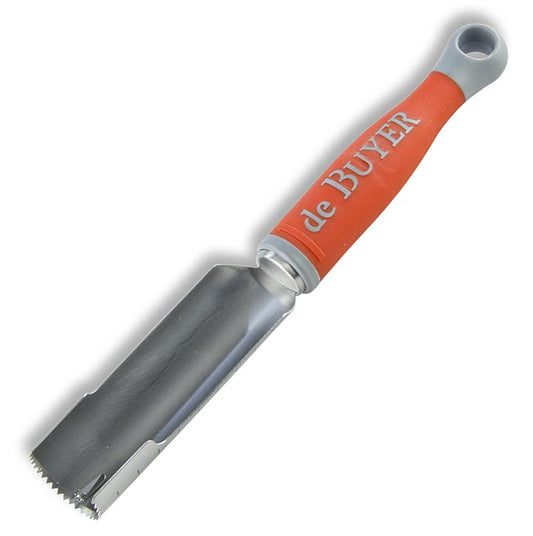 deBUYER Entkerner "Universal", ø 30mm, 11cm lang, Edelstahl/Kunststoff rot, 1 St