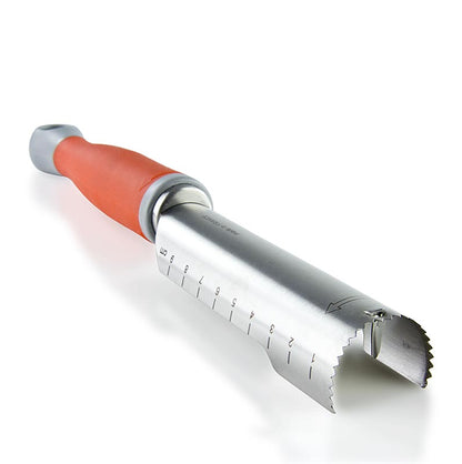 deBUYER Entkerner "Universal", ø 30mm, 11cm lang, Edelstahl/Kunststoff rot, 1 St