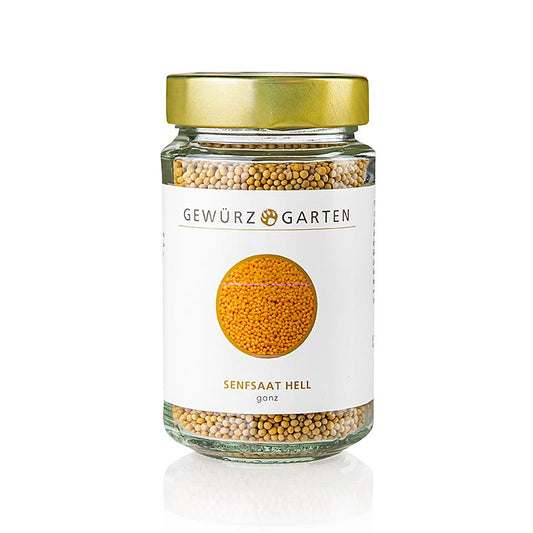 Gewürzgarten Senfsaat, hell, 160 g