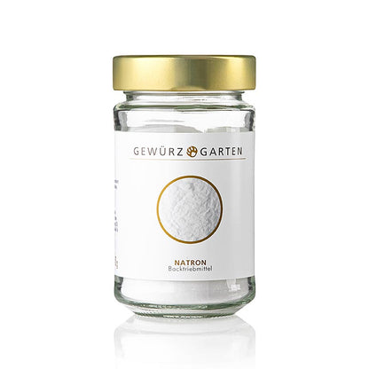 Gewürzgarten Natron - Natriumbicarbonat, als Backtriebmittel, E 500(Baking Soda), 230 g