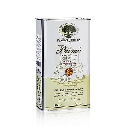 Natives Olivenöl Extra, Frantoi Cutrera "Primo Monti Iblei", 100% Tonda Iblea, 3 l