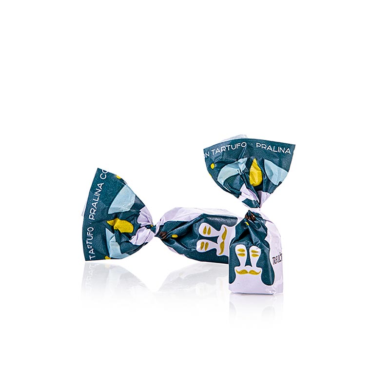 Tartuflanghe Mini Trüffelpralinen "trifulòt", Dulcis Tuber, Sommertrüffeln (teal), ca. 7 g 1 kg
