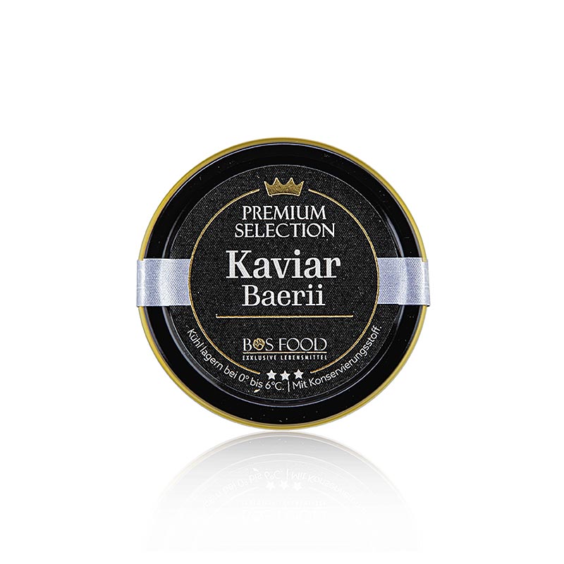 BOS FOOD Premium Selection Kaviar vom sibirischen Stör (Acipenser baerii), Aquak