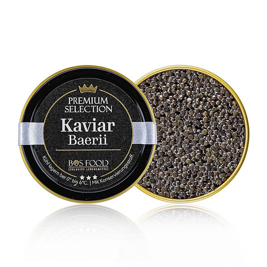 BOS FOOD Premium Selection Kaviar vom sibirischen Stör (Acipenser baerii), Aquak