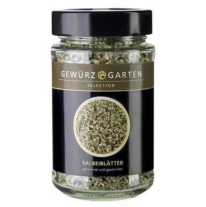 Gewürzgarten Salbeiblätter, getrocknet, geschnitten, 40 g