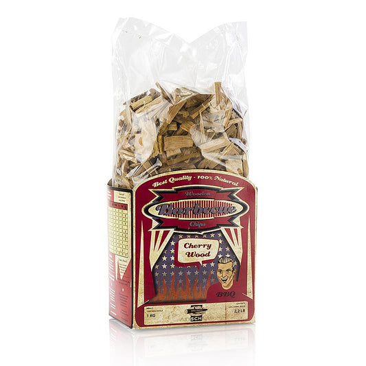 Axtschlag - Grill BBQ - Räucherchips aus Kirschholz (Cherry), 1 kg