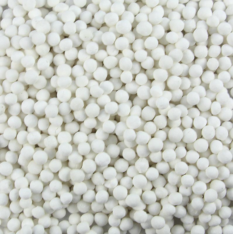 Tapiokaperlen, weiß, ø ca. 7mm, 400 g