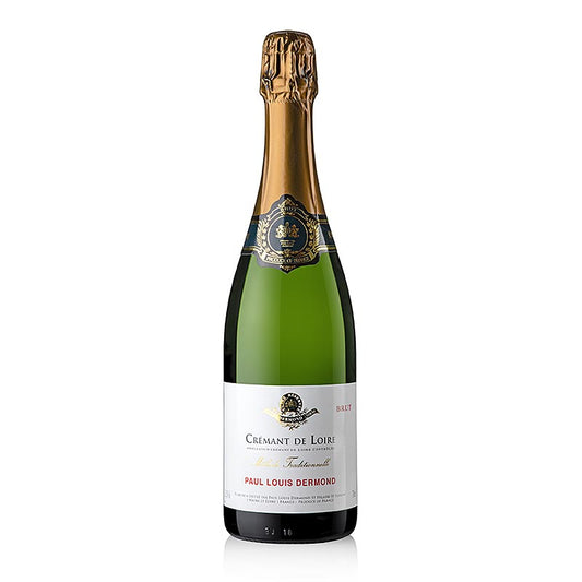 Paul Louis Dermond Cremant de Loire, brut, weiß, Sekt, 12,5 % vol., 750 ml