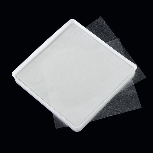 Obulato - Oblaten aus Kartoffelstärke, transparent, quadratisch, 9x9cm, 200 St