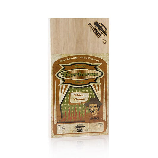 Wood Planks Grillbretter, Erlenholz (Alder), 15x30x1,1 cm, 3 St