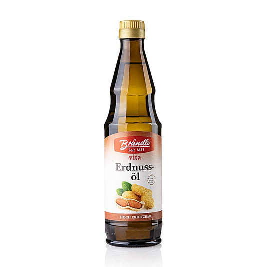 Erdnussöl, raffiniert, Brändle, 500 ml