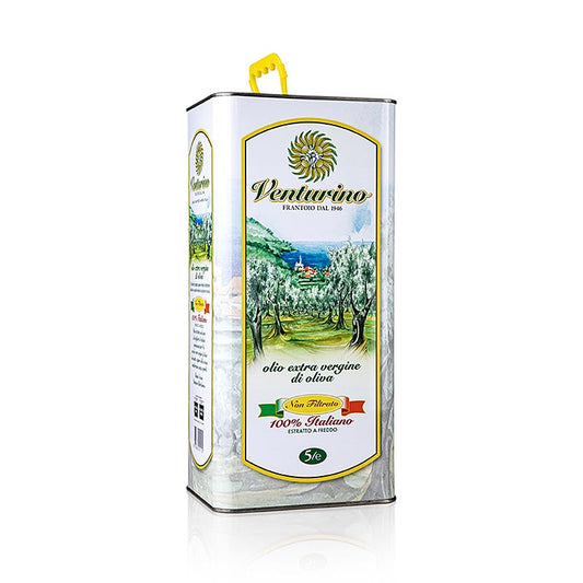 Natives Olivenöl Extra, Venturino "Mosto", 100% Italiano Oliven, 5 L