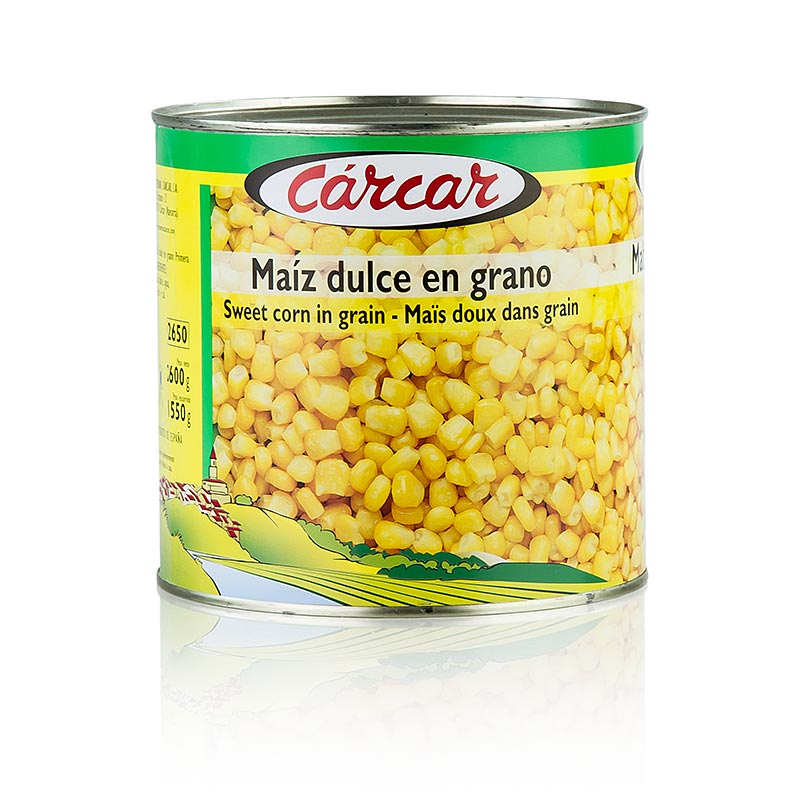 Maiskörner, Zuckermais in Lake, 2,6 kg