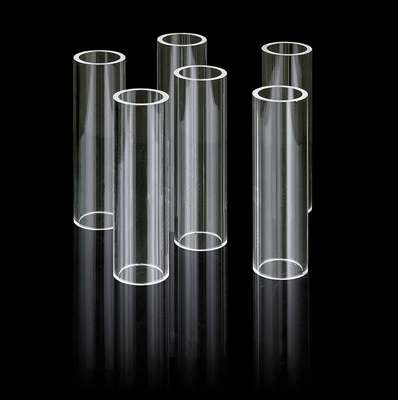 Fillini Maker Acrylglas-Rohre, ø 30 mm, 100 mm hoch, 6 St