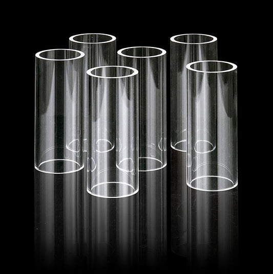 Fillini Maker Acrylglas-Rohre, ø 40 mm, 95 mm hoch, 6 St