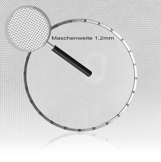 Ersatz Sieb für Passiersieb (Art.35345), ø 30cm, 1,2mm Maschenweite, 1 St
