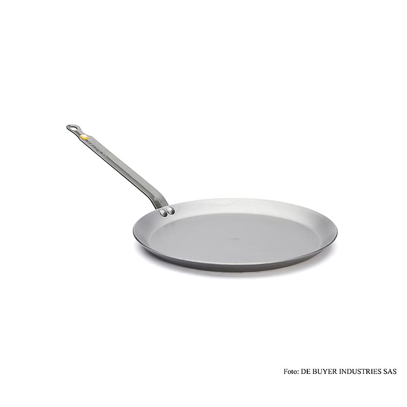 deBUYER "Mineral B Element" Eisenpfanne "Pancake", ø 26 cm, 1,5 cm hoch, 1 St