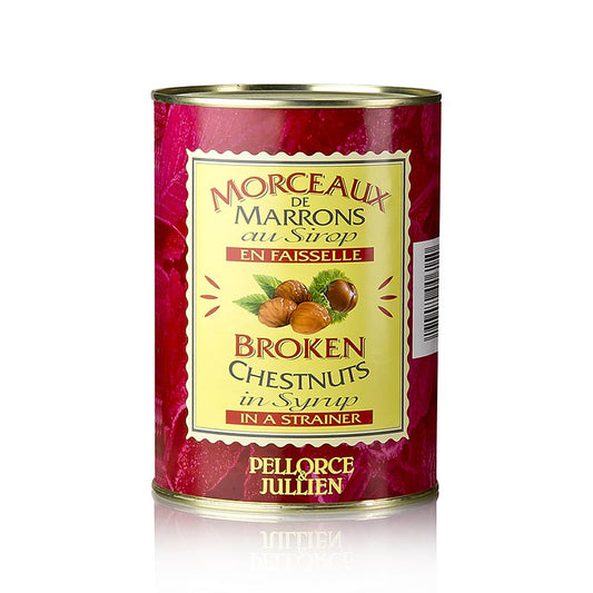 Maronen Stücke in Sirup, Pellorce & Jullien, 1,3 kg