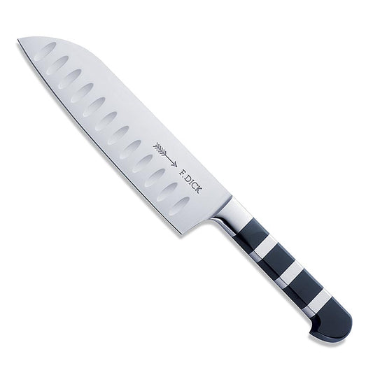 Serie 1905, Santoku mit Kullenschliff, 18cm, DICK, 1 St