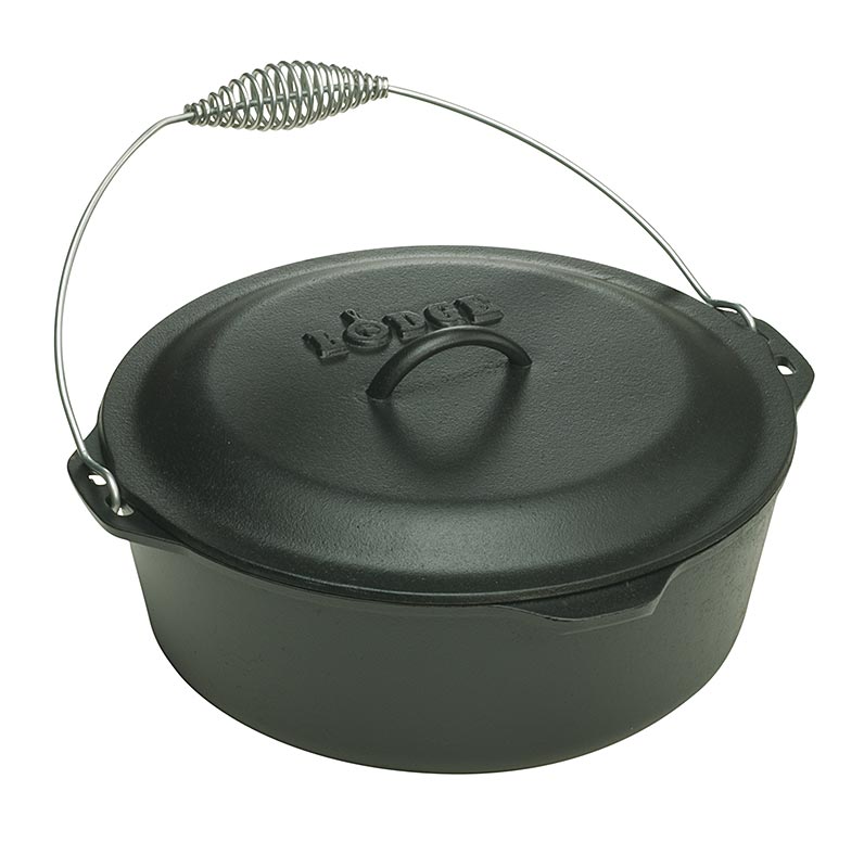 Zubehör - Kochtopf "Lodge Dutch Oven", mit Deckel, für den Smoker, 4,7 Liter, 1 St