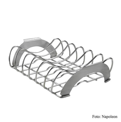 Napoleon Grillzubehör - Spare-Rib-Halter, Edelstahl, 1 St